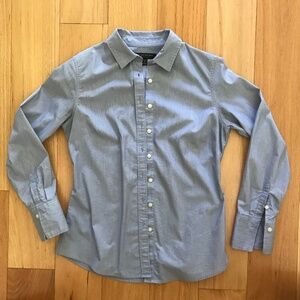 NWOT Banana Republic Riley Tailored Fit Button Up Collared Business Casual Shirt